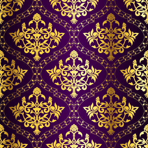 free vector Gorgeous fabric pattern background vector 2